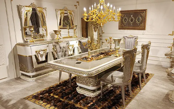 Klasik Mobilya Yemek Odası